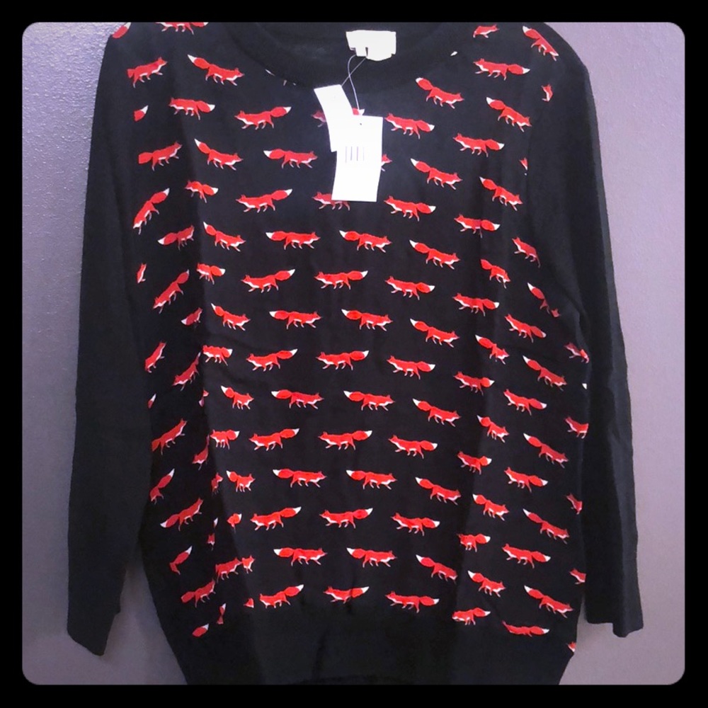 Kate Spade Fox Sweater
